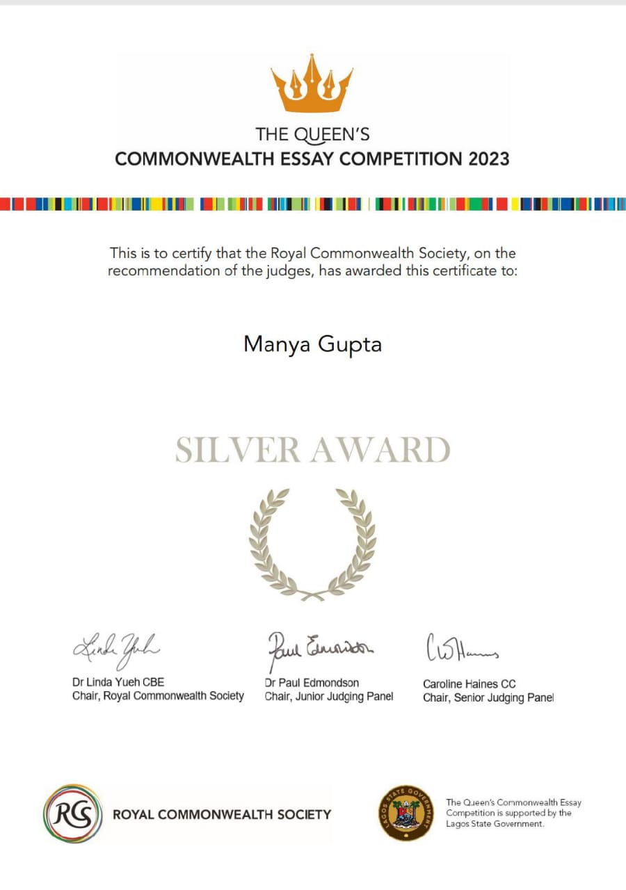 RLSMCIS Student Shines in Immerse Education Essay Competition!